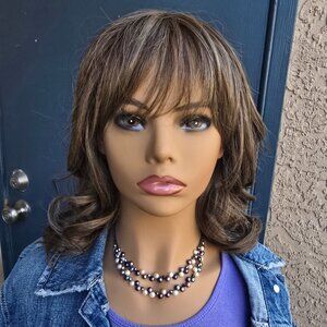 GRANADA Wig, Belle Tress, Coolest Ash Brown, Extend Lace, Mono Part, NEW, Heatok